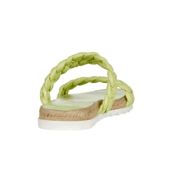 Marc Fisher Lime Green Jaimie Slide-on Espadrille Sandals - Picture 6 of 14